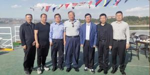 中國黃河文化經(jīng)濟發(fā)展研究會何光暐會長一行赴我市考察交流，與文旅集團達成戰(zhàn)略合作